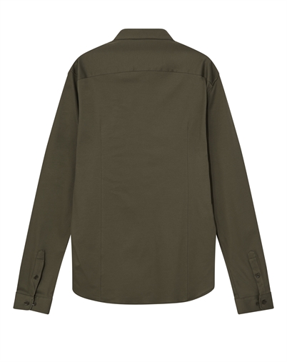 Mos Mosh Gallery - MMGMarco Jersey Skjorte - Army